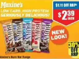 Chemist Warehouse Maxine's Burn Bar offer