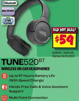 JB Hi-Fi TUNE520BT offer