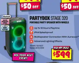 JB Hi-Fi PARTYBOX STAGE 320 offer