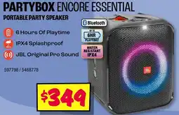 JB Hi-Fi PARTYBOX ENCORE ESSENTIAL offer