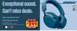 JB Hi-Fi Bose QuietComfort Ultra Headphones offer