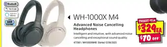 JB Hi-Fi WH-1000X M4 offer