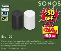 JB Hi-Fi Era 100 offer