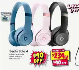 JB Hi-Fi Beats Solo 4 offer