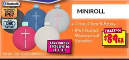 JB Hi-Fi MINIROLL offer