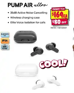 JB Hi-Fi PUMP AIR ultra offer