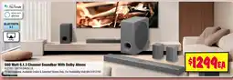 JB Hi-Fi 580 Watt 5.1.3 Channel Soundbar With Dolby Atmos offer