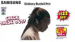 JB Hi-Fi SAMSUNG Galaxy Buds3 Pro offer