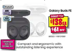 JB Hi-Fi Galaxy Buds FE offer