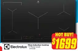The Good Guys Electrolux 90cm Induction Cooktop offer