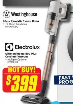 The Good Guys Electrolux Ultimate Home 800 Plus Cordless Vacuum offer