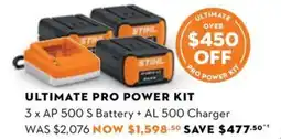STIHL ULTIMATE PRO POWER KIT offer