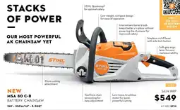 STIHL MSA 80 C-B offer