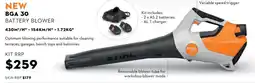 STIHL BGA 30 BATTERY BLOWER offer