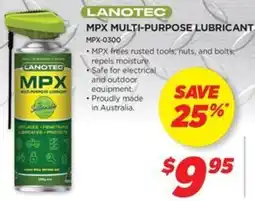 LANOTEC MPX MULTI-PURPOSE LUBRICANT