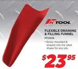FLEXIBLE DRAINING & FILLING FUNNEL