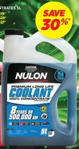 Auto One COOLANT CONCENTRATES offer