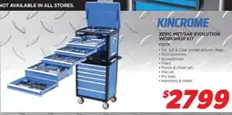 Auto One KINCROME 281PC MET/SAE EVOLUTION WORKSHOP KIT offer