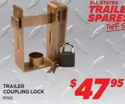 Auto One Trailer coupling lock offer