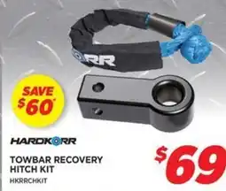 Hardkorr towbar recovery hitch kit hkrrchkit