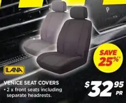 Auto One ILANA VENICE SEAT COVERS offer