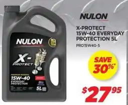 Auto One Nulon x-protect 15w-40 everyday protection offer