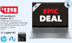 2nds World HP OmniBook X Copilot+ PC offer