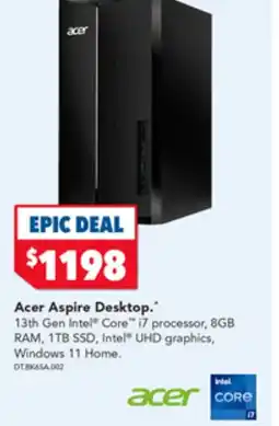 2nds World Acer Aspire Desktop offer