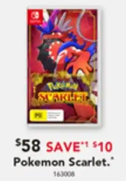 Pokemon scarlet