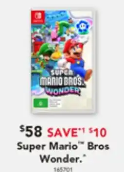 2nds World Super Mario Bros Wonder offer