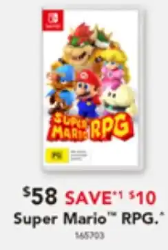 2nds World Super Mario RPG offer