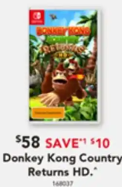 Donkey Kong Country Returns HD
