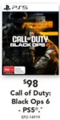 2nds World Call of Duty: Black Ops 6 offer