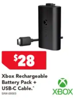 2nds World Xbox Rechargeable Battery Pack + USB-C Cable offer