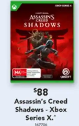 2nds World Assassin's Creed Shadows - Xbox Series X offer