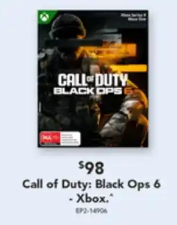 2nds World Call of Duty: Black Ops 6 offer