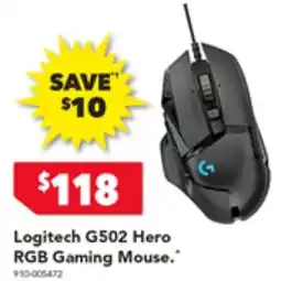 Logitech G502 Hero RGB Gaming Mouse