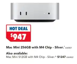 2nds World Mac Mini 256GB with M4 Chip - Silver offer