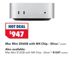 2nds World Mac Mini 512GB with M4 Chip - Silver offer