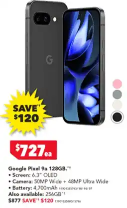 2nds World Google Pixel 9a 128GB offer