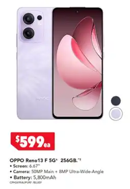 2nds World OPPO Reno 13 F 5G* 256GB offer
