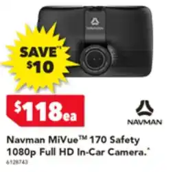 2nds World Navman MiVue™ 170 Safety 1080p Full HD In-Car Camera. offer