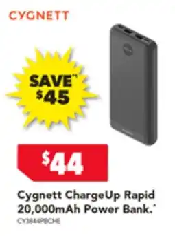 2nds World Cygnett Charge Up Rapid 20,000mAh Power Bank offer