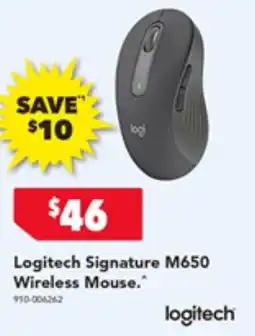 Logitech Signature M650 Wireless Mouse