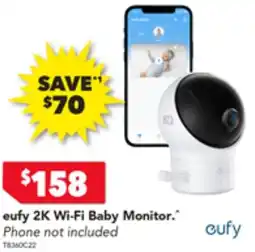 2nds World eufy 2K Wi-Fi Baby Monitor offer