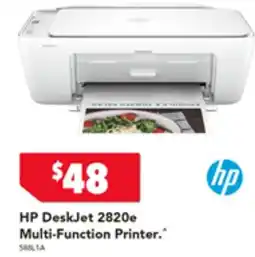 2nds World HP DeskJet 2820e Multi-Function Printer offer