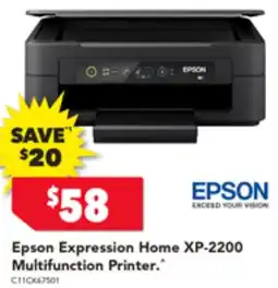 Epson Expression Home XP-2200 Multifunction Printer