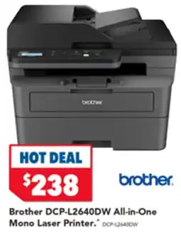 Brother DCP-L2640DW All-in-One Mono Laser Printer