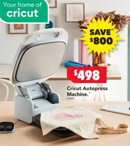 2nds World Cricut Autopress Machine offer