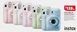 2nds World Instax Mini 12 Instant Camera offer